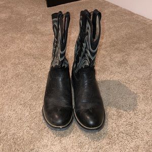 Tony Lama Shoes - Tony Lama black cowboy boots Tony Lama Shoes - Tony Lama black cowboy boots